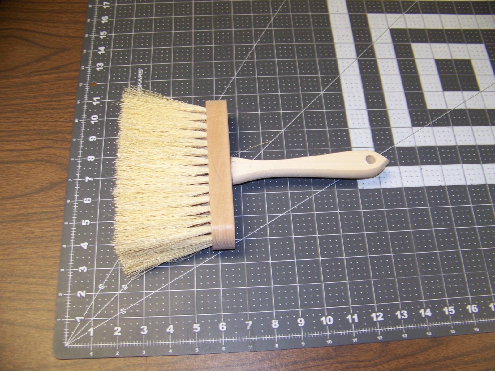 7″ Masonry Brush, for painting thick coats on – Made in USA- FREE SHIPPING USA10