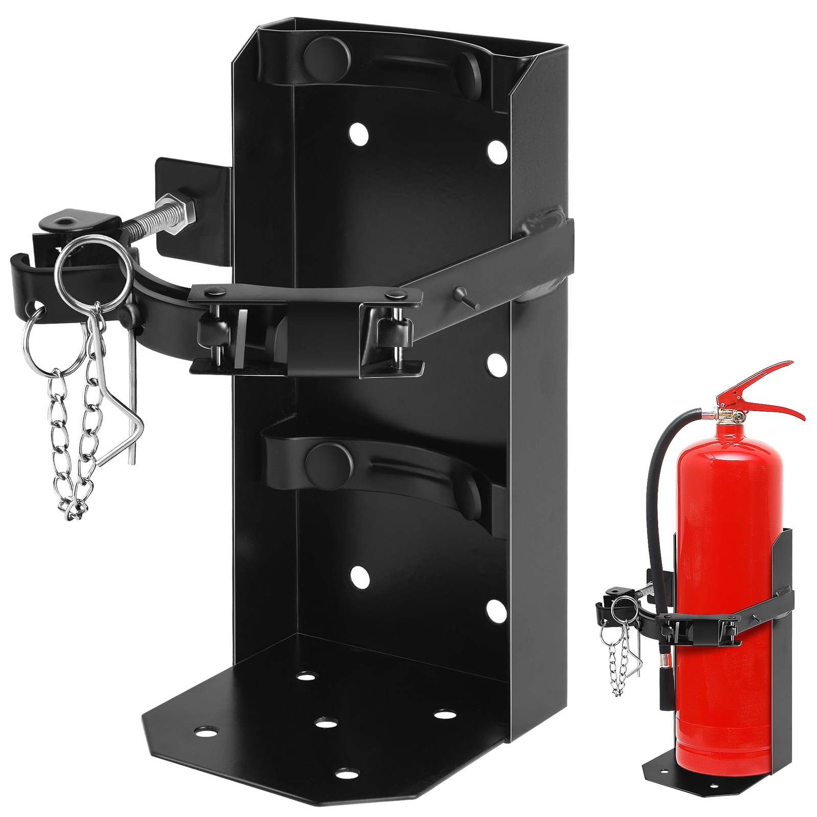 HD Fire Extinguisher Bracket for 10lb/5lb Vehicle/Boat/Marine/Truck/Home/School