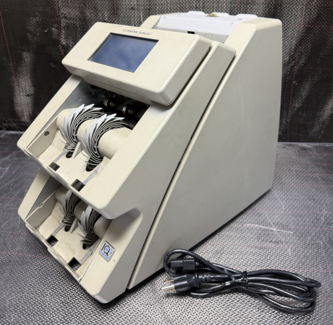 Cummins JetScan 4099 Dual Pocket Currency Counter 409-9909-00 *Parts/Repair*