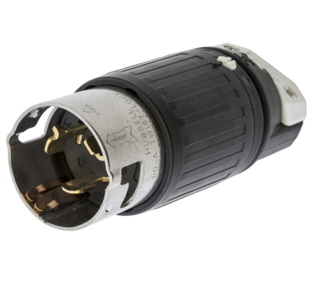Hubbell 50A C Locking Plug – CS6365C