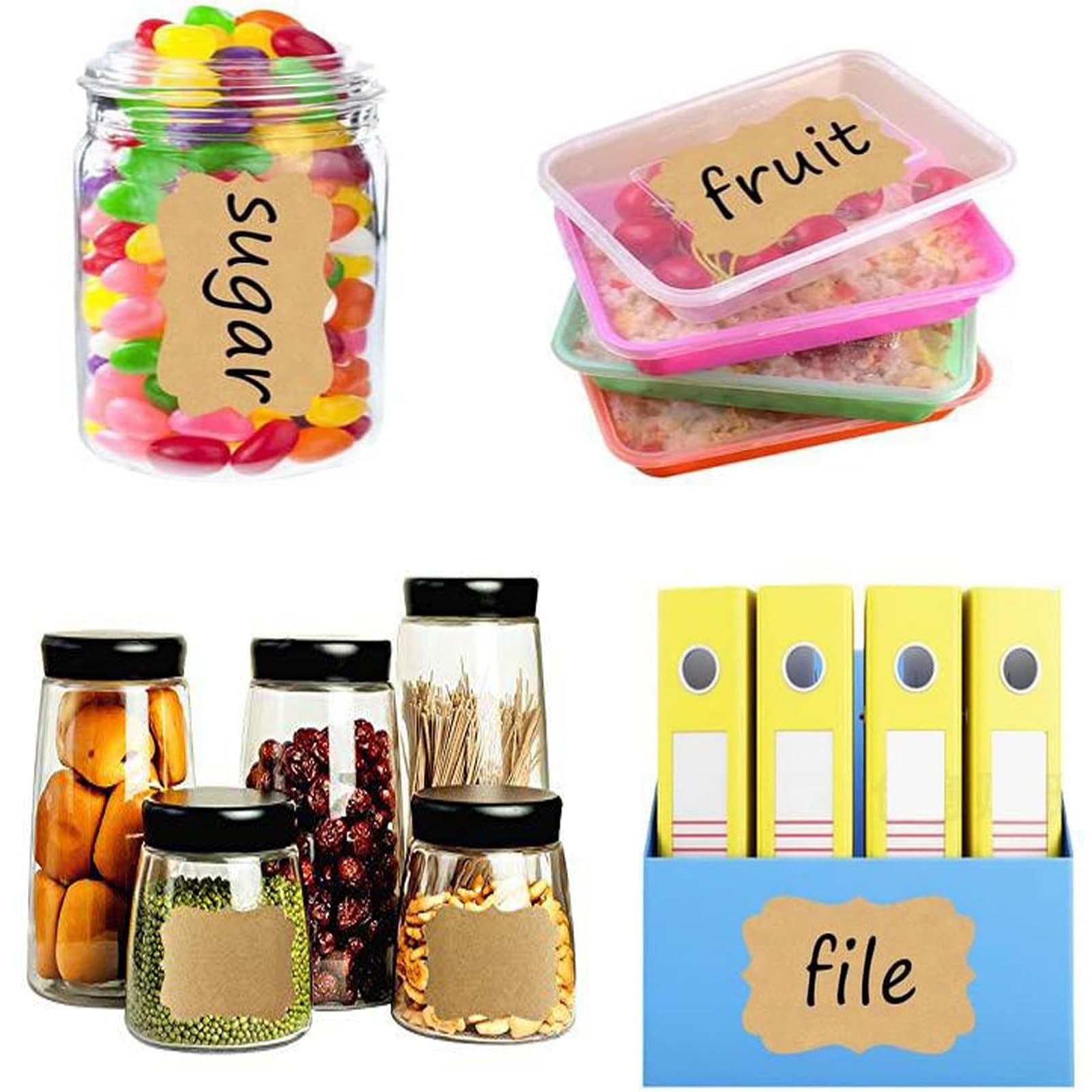 300 PCS Handmade Jar Stickers for Mason Jars Ball Kerr Food