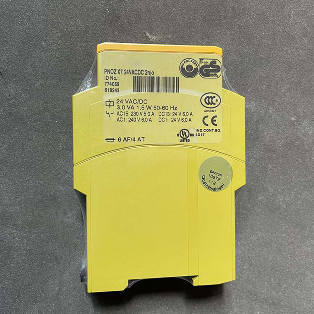 24VACDC 2n/o Safety Relay Module For Pilz PNOZ X7 774059