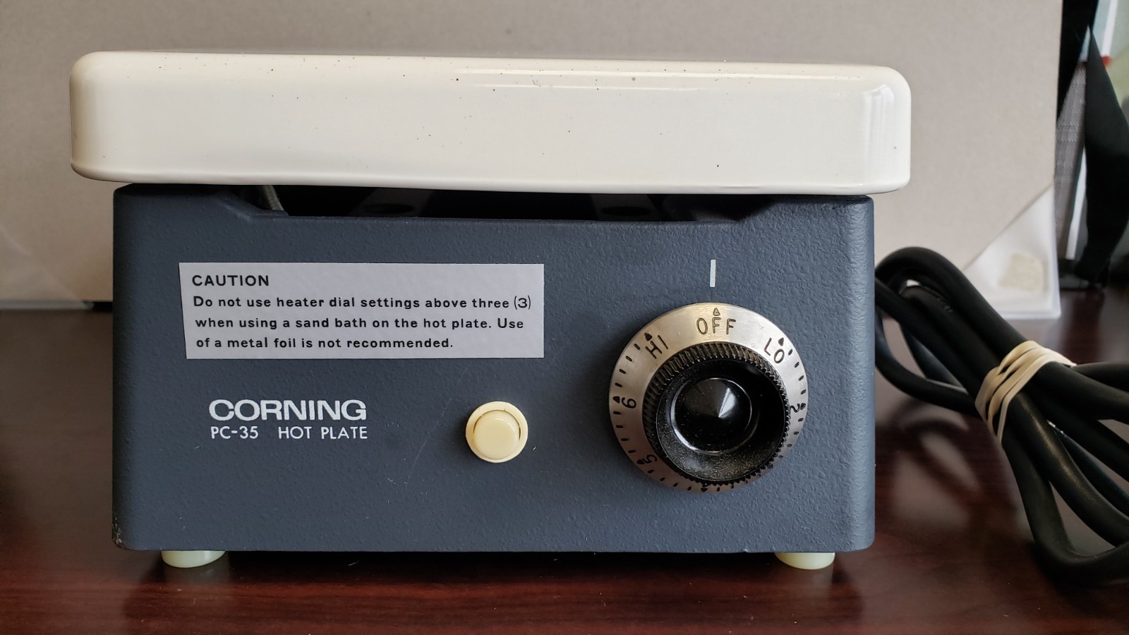 Corning PC-35 Laboratory 5×7 Inch Ceramic Hot Plate * TESTED