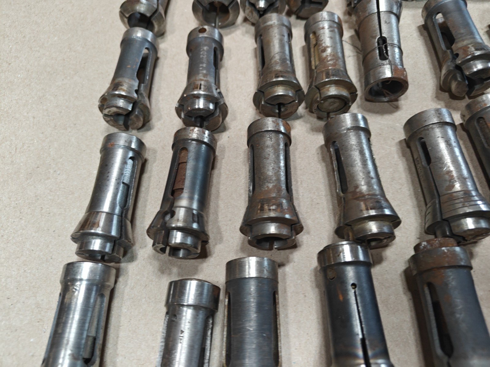 Lot Of 65, CNC Lathe Hardinge Nose Hex Collets Screw Machine Tools 🇺🇲