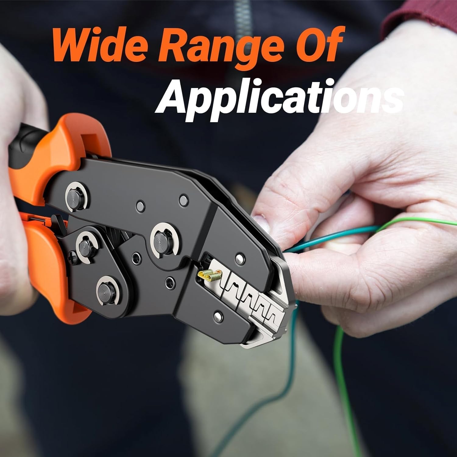 5-in-1 Wire Crimper, Dupont Terminals & Open Barrel Terminals – AWG 28-1