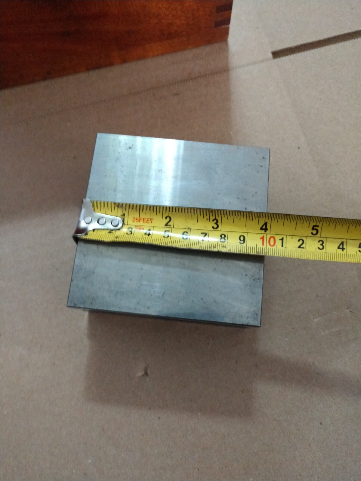 Hermann Schmidt 4″ x 4″ Sine Plate with wooden case & acc