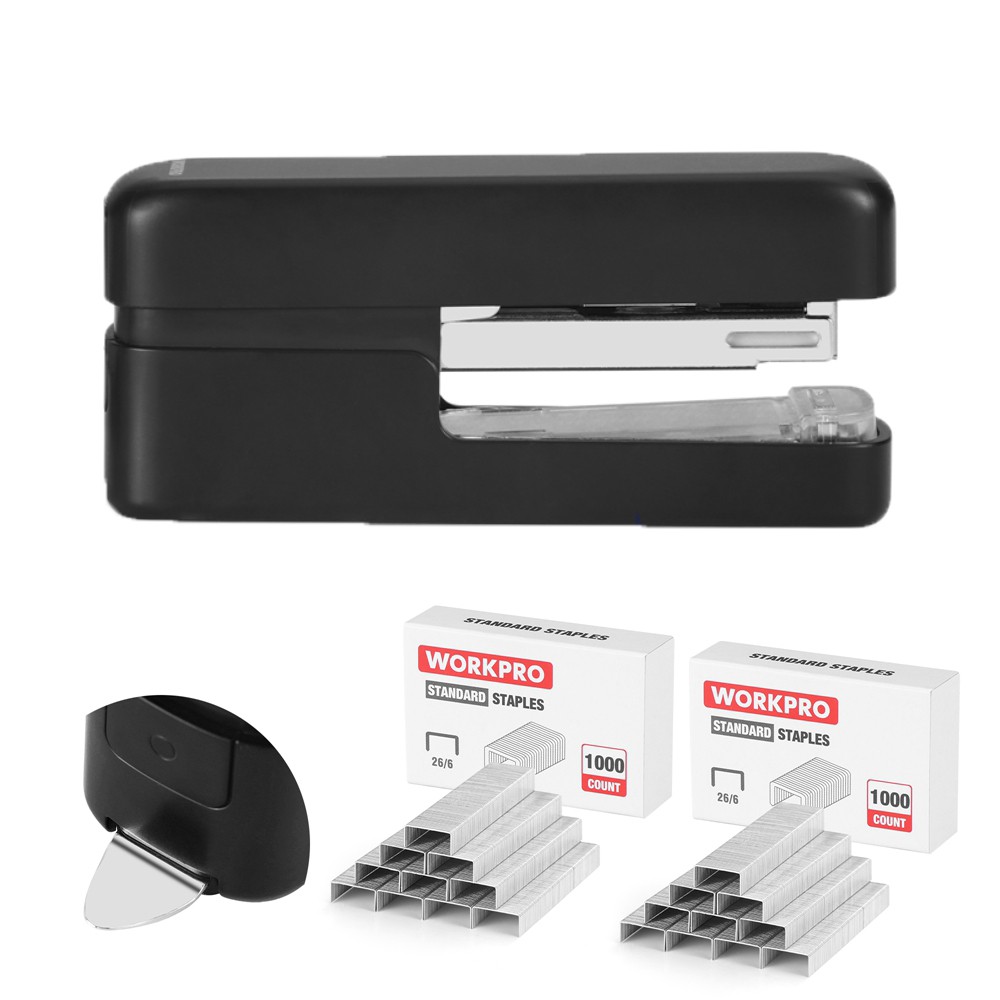 WORKPRO 2-in-1 Stapler w/2000PC Standard Staple Remover Staple 40 Sheet Capacity