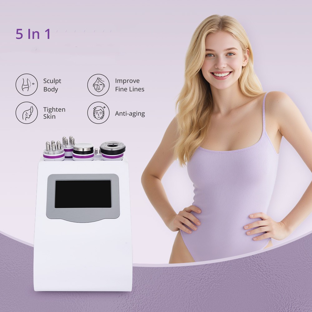 5 in 1 Beauty Machine for Body Massage Facial Skin Care Skin Lifting Free Ship
