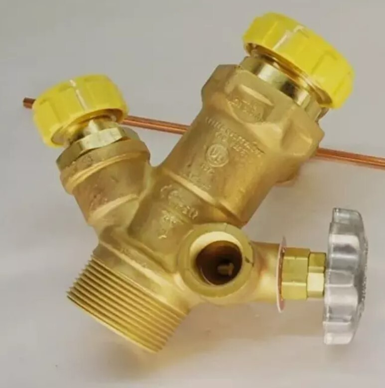 Replacement Multi-Valve Propane Vapor Tank Service 1-1/2″ NPT ME662 8594 8593AL