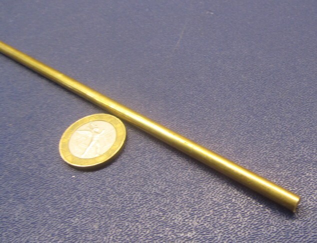 360 Brass Rod 3/16″ (.188″) Diameter x 24.0″ Length, 4 Pcs, 8 Ft