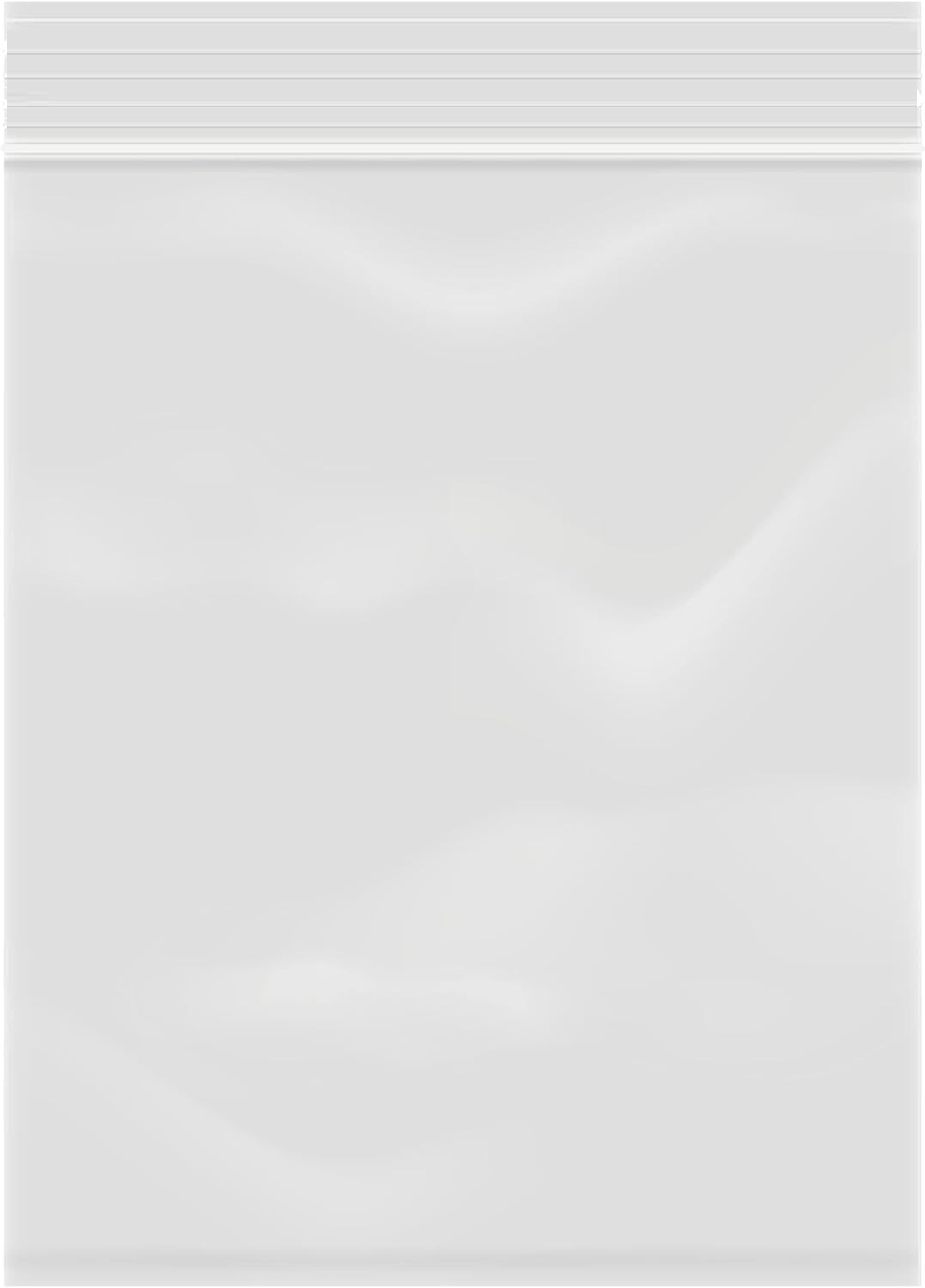 1000 Bags with Zipper, Resealable, Transparent, for Food M…