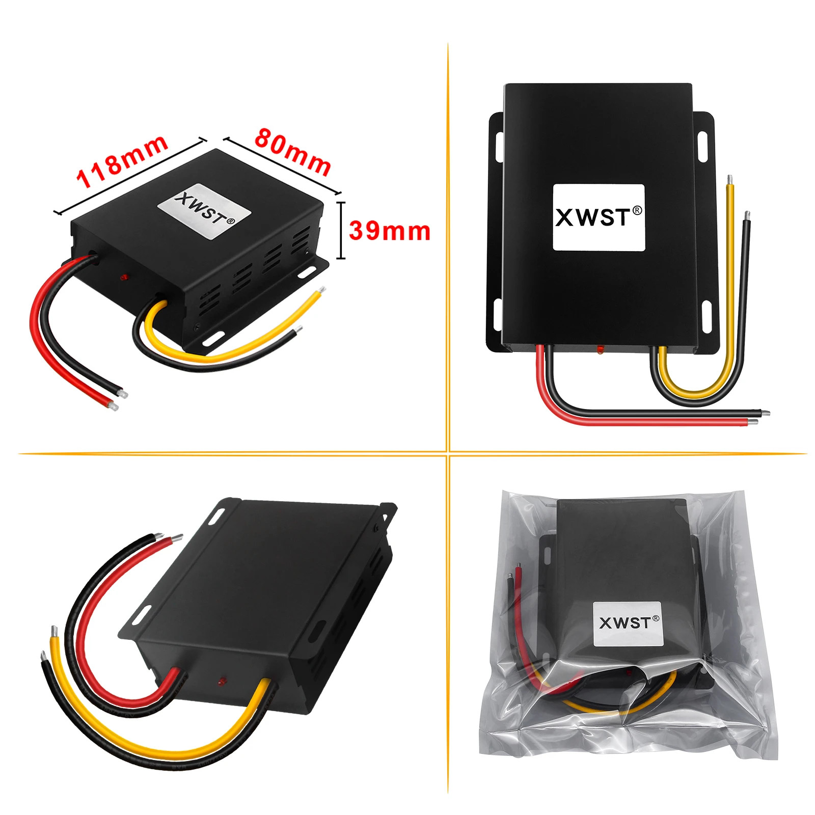 12V to 15V DC-DC Step Up Boost Converter 1-30A Voltage Regulator Module Inverter