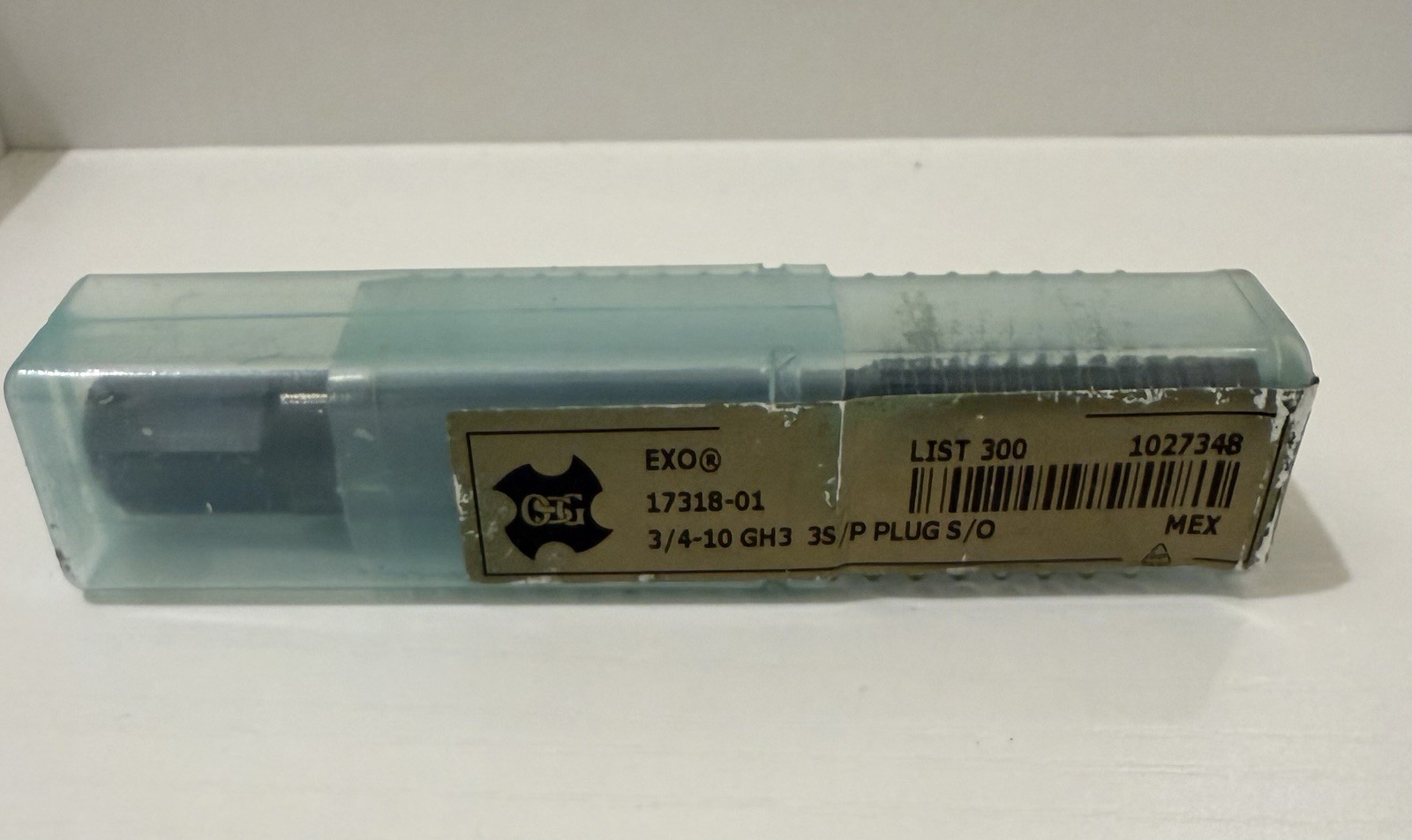 NEW! OSG EXO 17318-01 ¾-10 GH3 3S/P Plug Tap, H3, Spiral Point