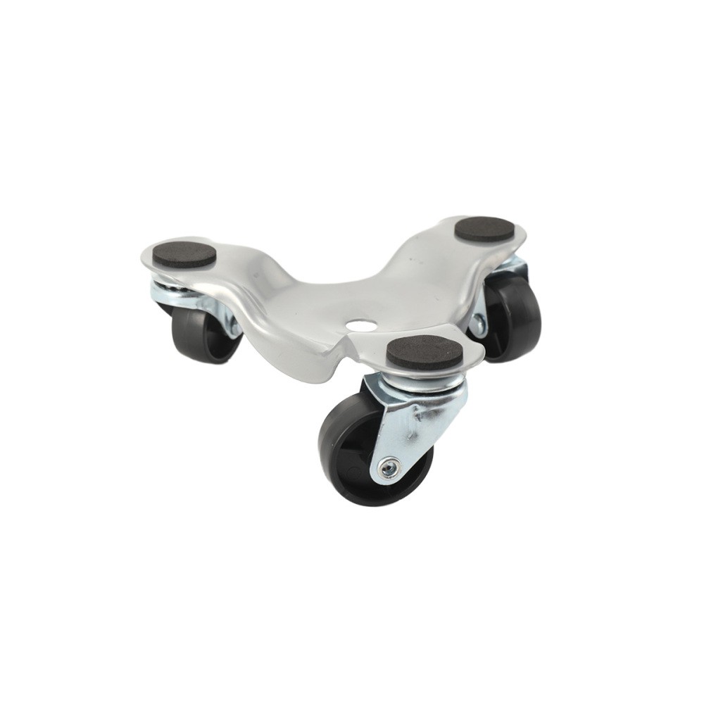 Furniture Moving Dolly Set 3 Wheel Iron Tri Dolly Triangle Swivel Caster Wheel