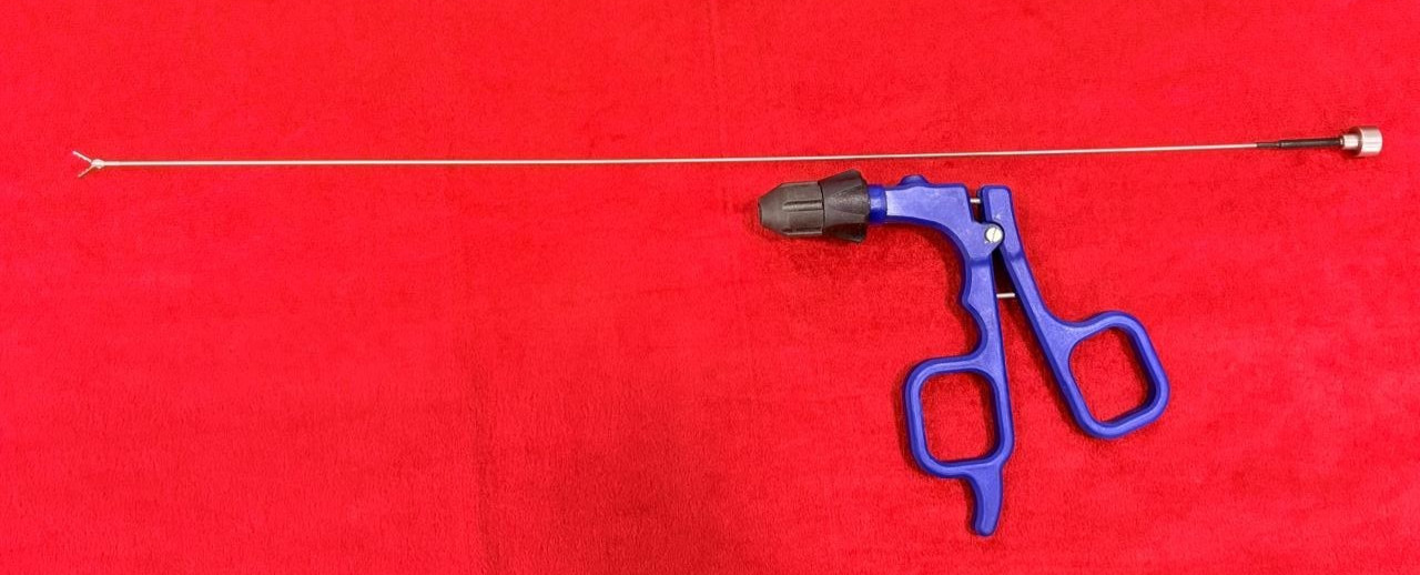 Hysteroscopy Alligator 5fr 40cm Semi Rigid Type Fyber Handle Best Quality Reuse
