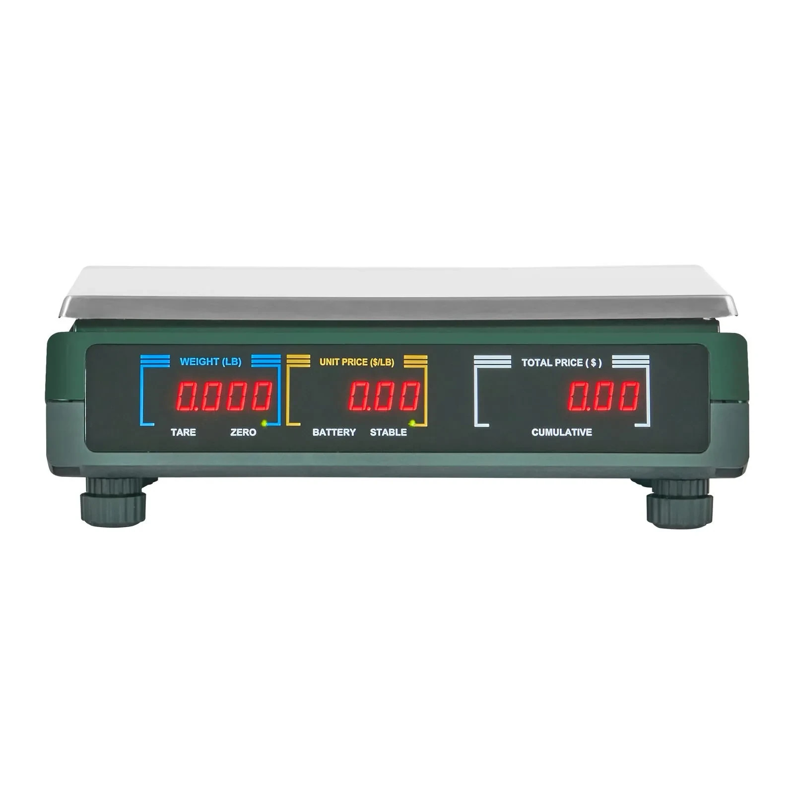 VEVOR 66lb Digital Price Computing Scale LED Deli Food Produce Retail Scale