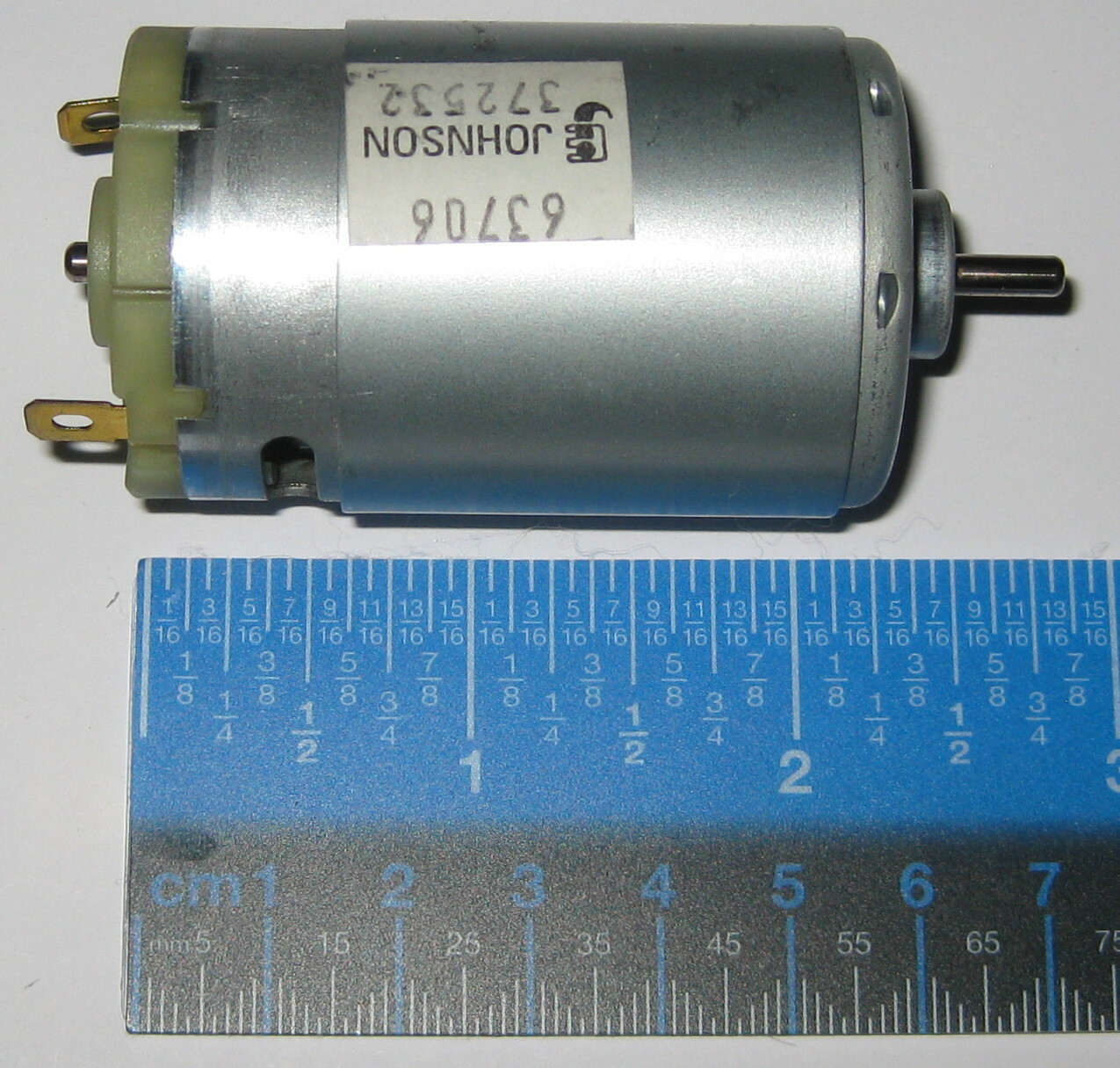 6V DC Motor – R/C and Power Wheels – Powerful Fan Cooled High Speed Hobby Motor
