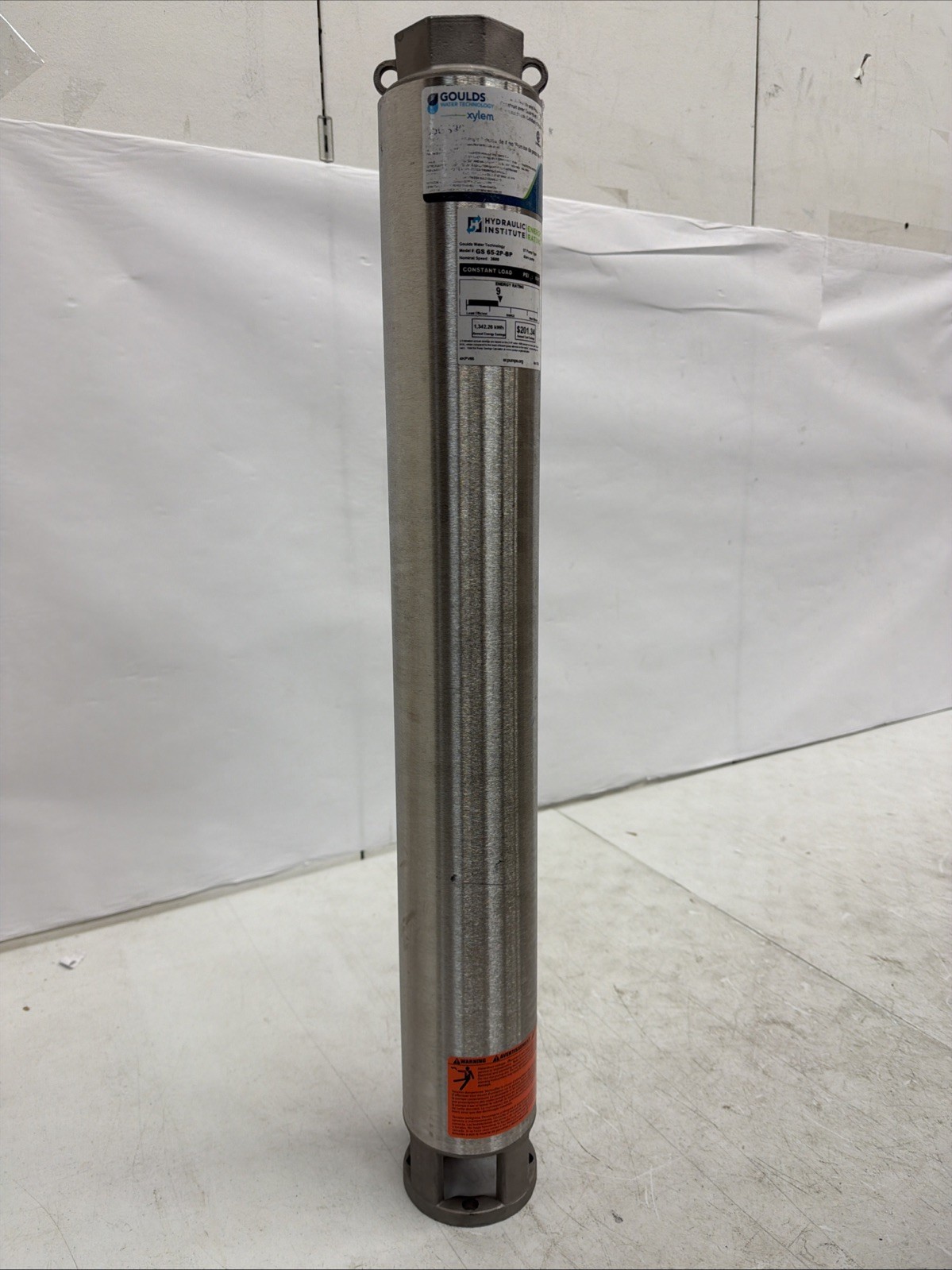 Goulds 65GS20 4″ High Capacity Water Well Pump End Only 65GPM