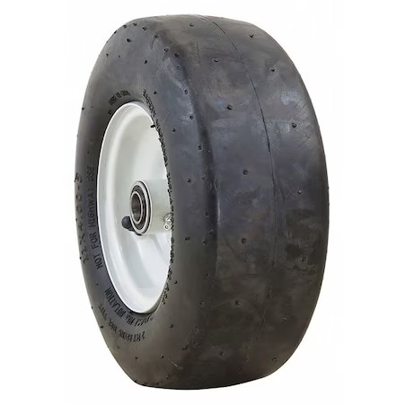 Marastar 20402 11X4.00-5 Lawn & Garden Tire, 2 Ply, Smooth, 30 Psi