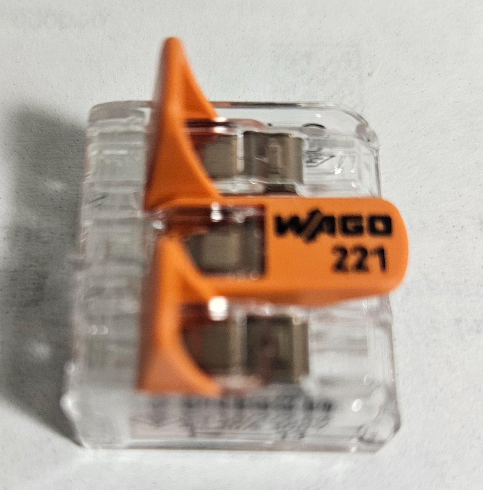 30 Pack Wago 221-613 Lever-Nuts 10 AWG 3 Conductor Compact Wire Connectors NIB