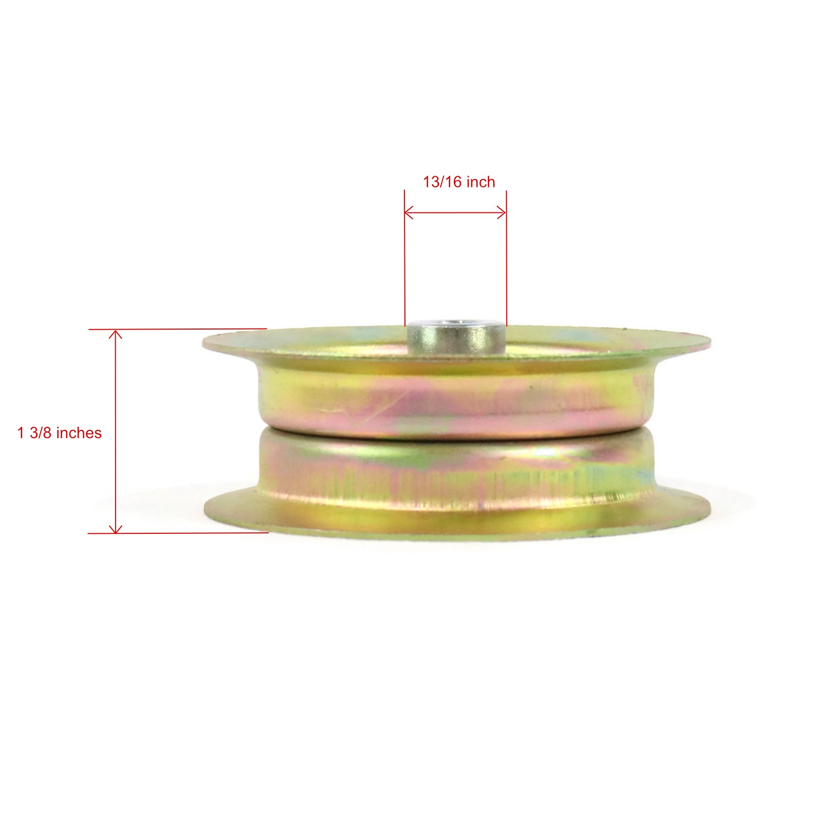 Flat Idler Pulley for 2006 Toro TimeCutter Z420 74327, 74403 Riding Lawnmower