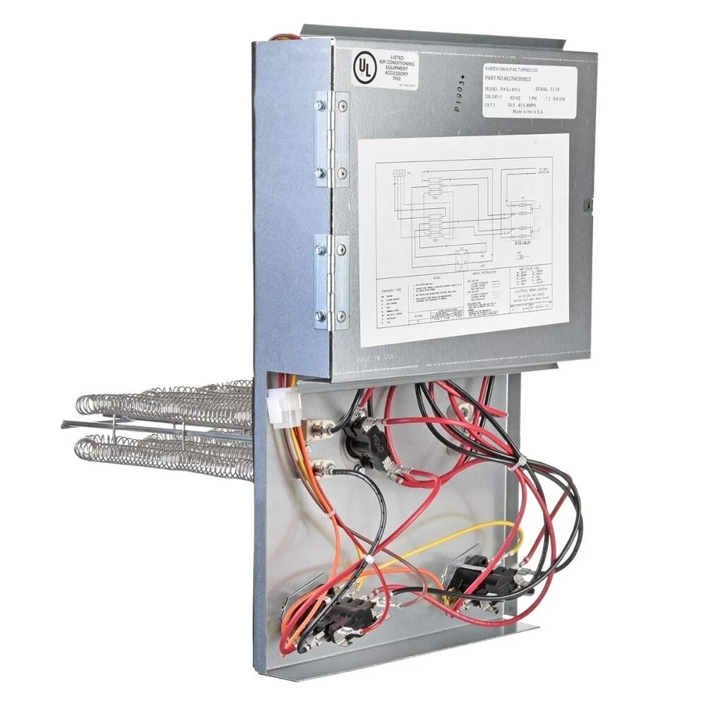 Rheem RXQJ-A10J Heater Kit 10kW Single Phase KW Heat Strip RXQJ-A10J