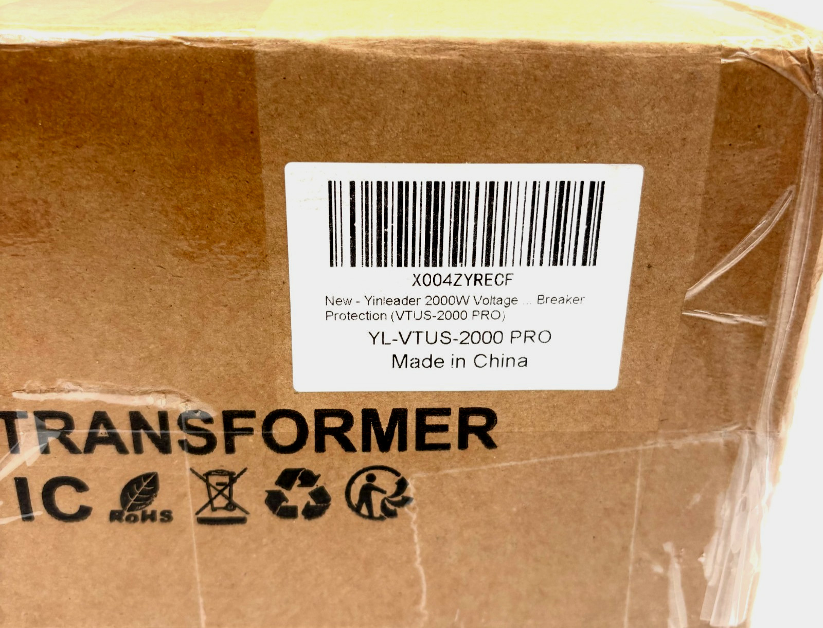 Yinleader VTUS-2000PRO Step Up & Step Down Voltage Transformer