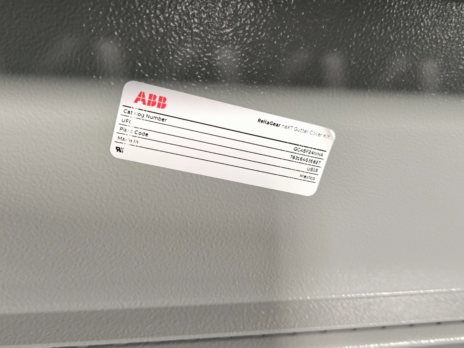 ABB GE IN2412BL3H1 ReliaGear neXT Power Panel 1200 Amp 480Y/277 V 3PH 4W 3R NOS