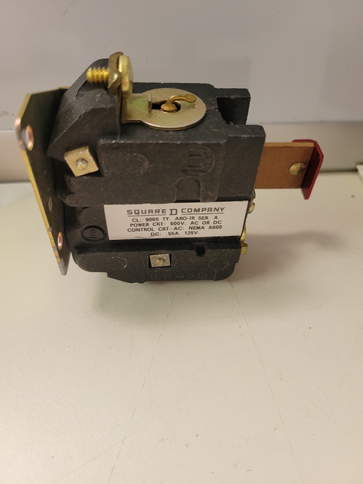 Square D Company ARO-1R Thermal Overload Relay 600V AC or DC