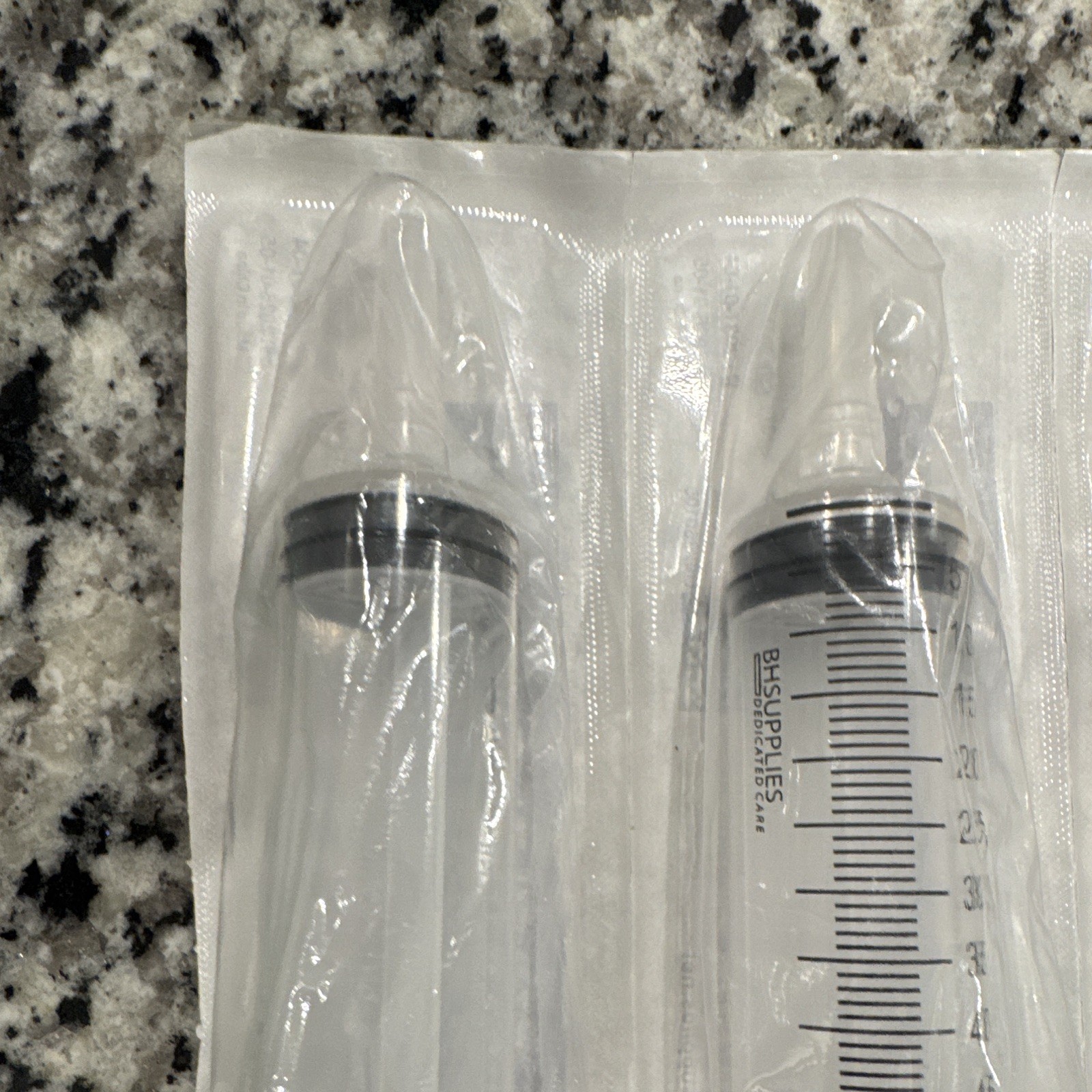 42 BH Supplies Sterile Disposable Syringe w/ Cover, Catheter Tip, 60 mL/cc