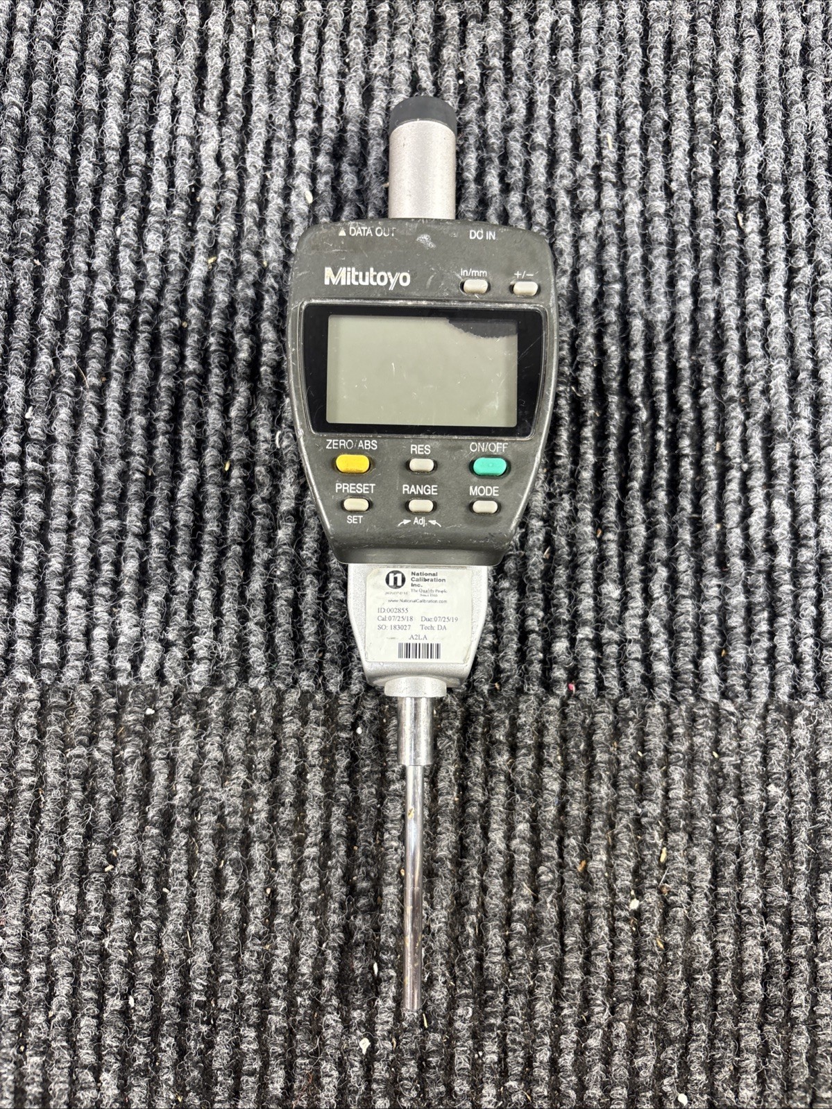 Mitutoyo 543-554A ID-F150E Digimatic Indicator FOR PARTS REPAIR