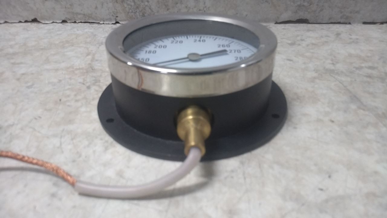 Brand Name 12U662 30 to 300 Degrees F Analog Panel Mount Thermometer
