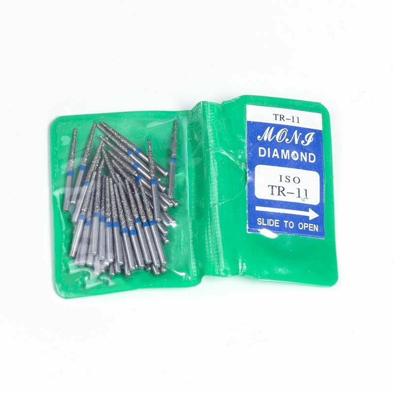 50Pcs/Bag Dental High Speed Diamond FG Bur Super Coarse for Polishing Teeth
