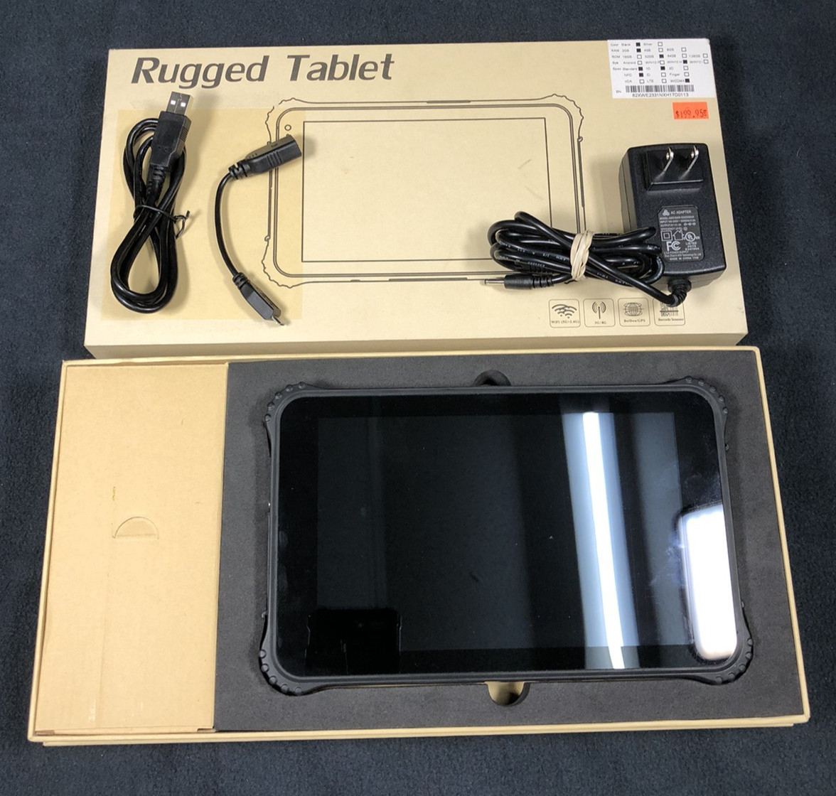 RUGGED TABLET Toughpad 2gb Windows 10 Wi-Fi Black Similar to ToughPad