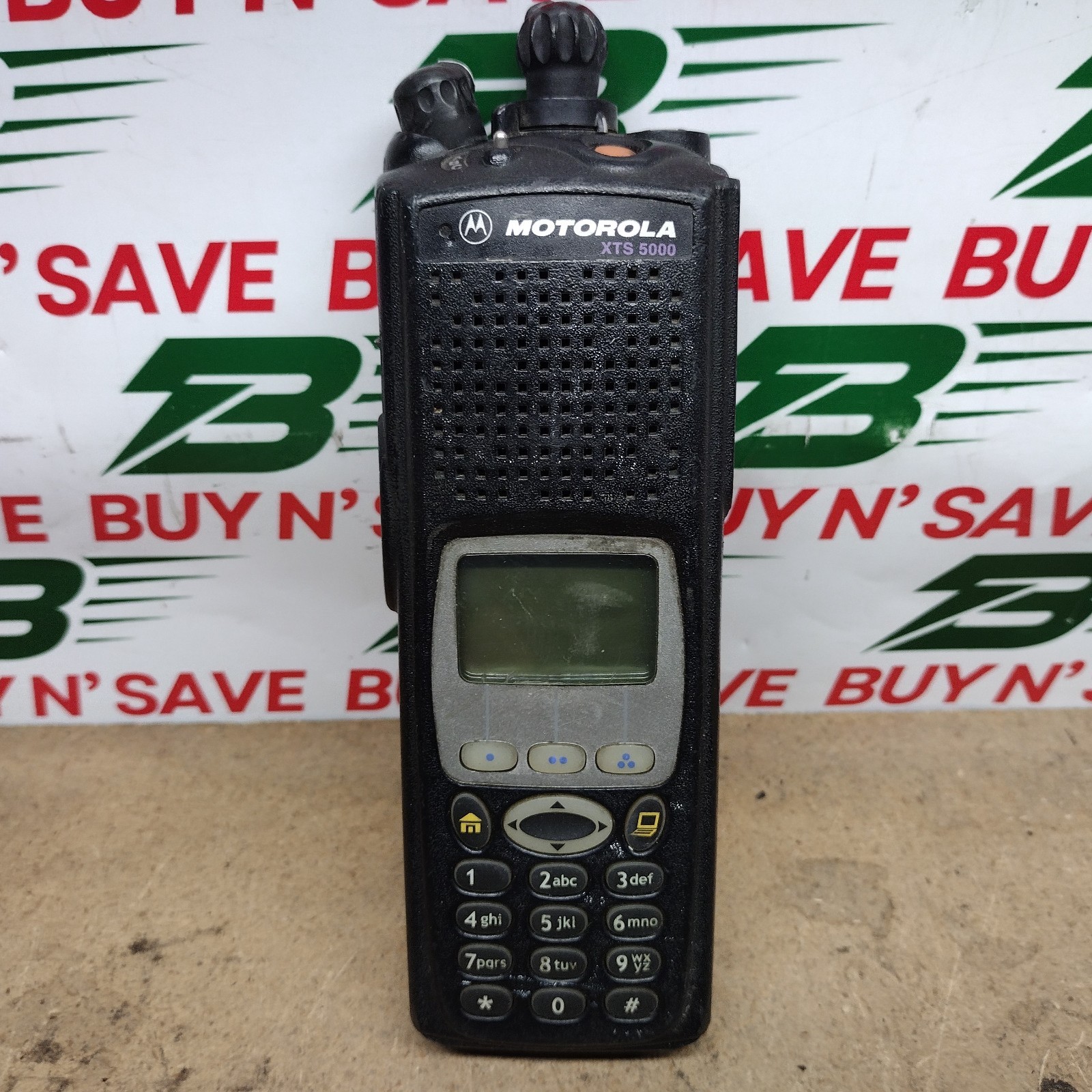 Motorola XTS5000 Two Way Radio H18UCH9PW7AN – No Anntna No Bttry No Chrgr – USED