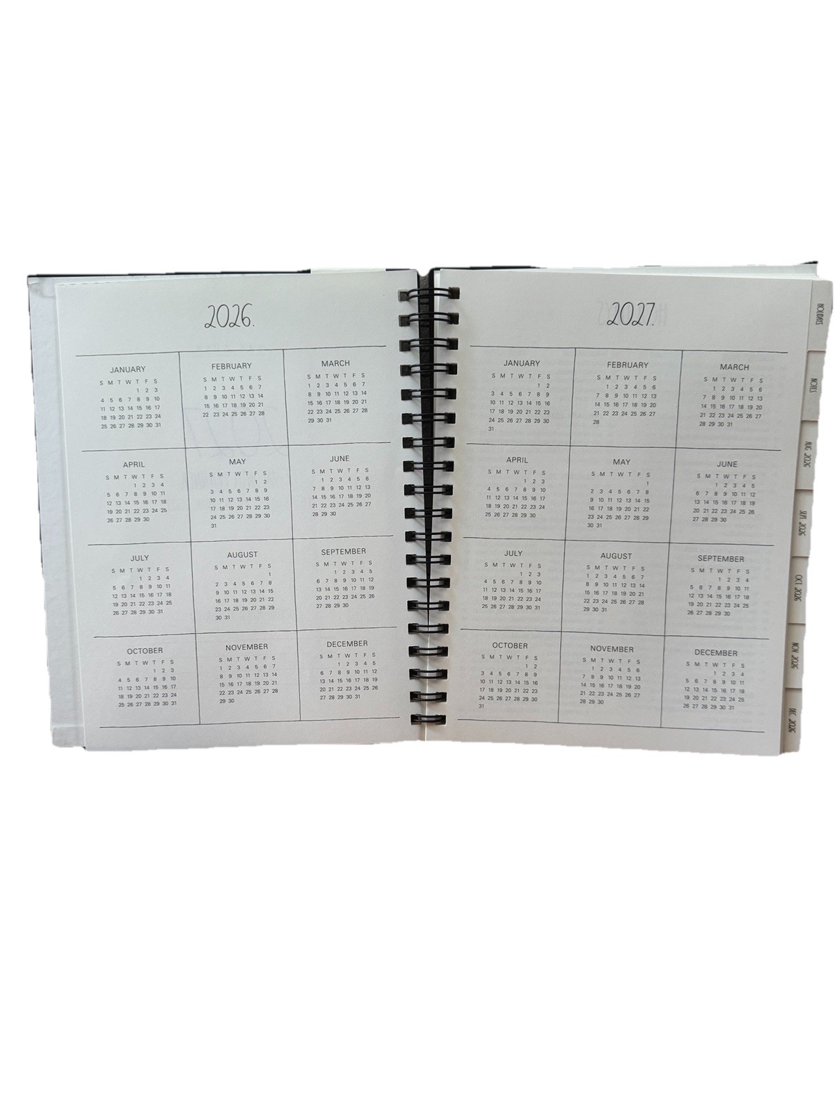 2027 Planner Rae Dunn Make It Happen 17 Months Aug 2026- Dec 2027 Pink 10×8”