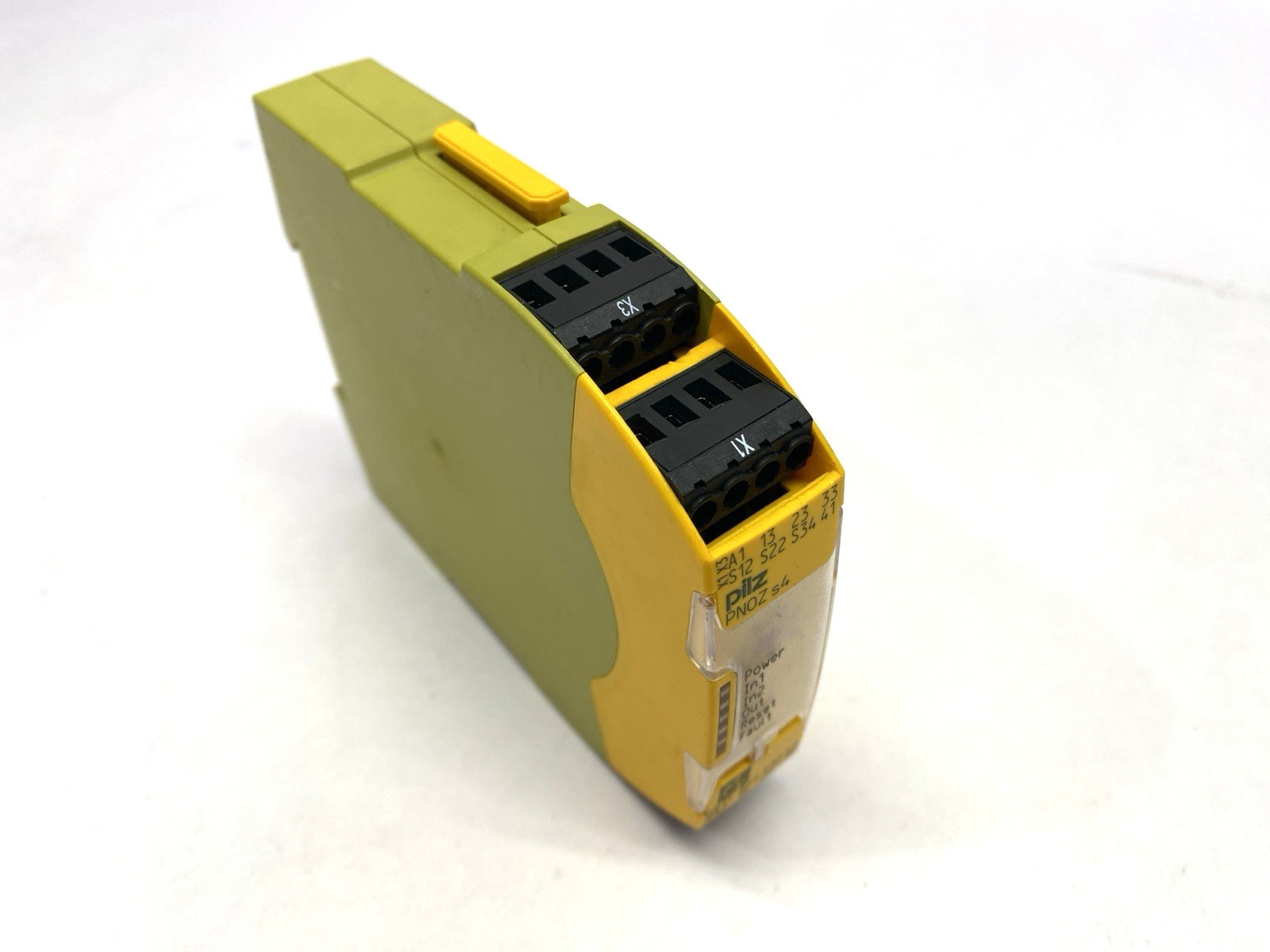 Pilz PNOZ s4 24VDC 3n/o 1n/c Safety Relay 750104 DAMAGED DIN LATCH