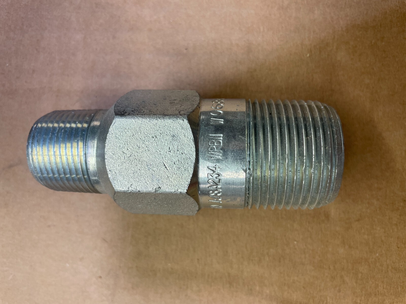 SWAGE NIPPLE 1″ x 3/4″ Schedule 160 Concentric Thread Both End A234 WPBN SP95