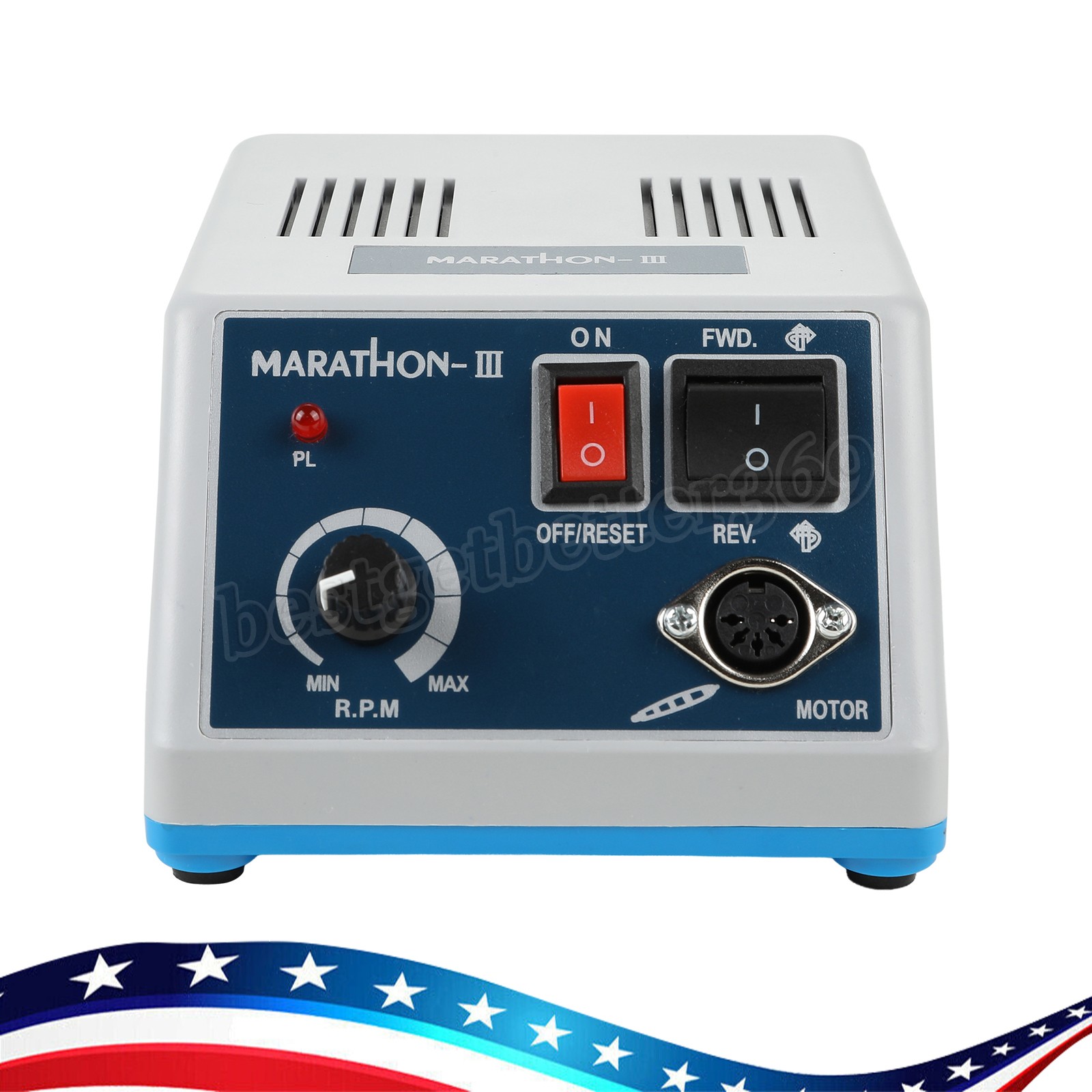 Dental Lab Marathon Electric Micromotor Polishing Unit + 35K rpm Motor Handpiece