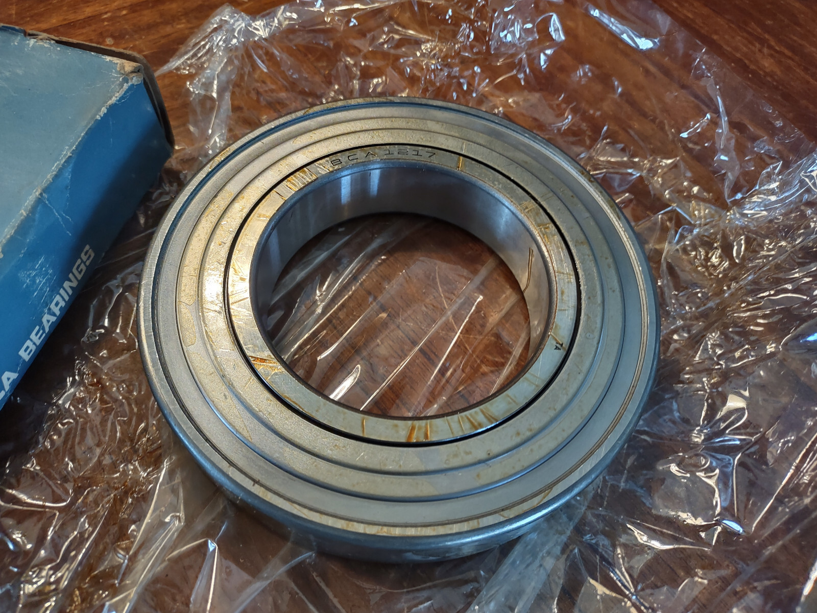 New Genuine Bower BCA 1217 1217-S Roller Ball Bearing NOS OEM