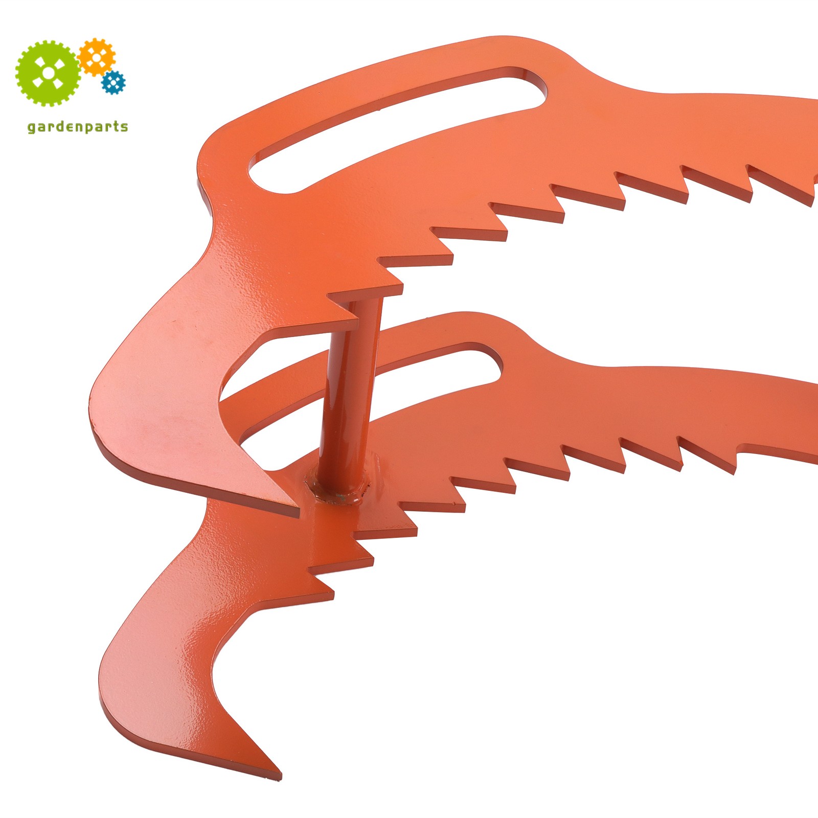 Log Lifting Tongs 36 Inch Heavy Duty Steel 4 Serrated Claw Swivel Dragging Tongs