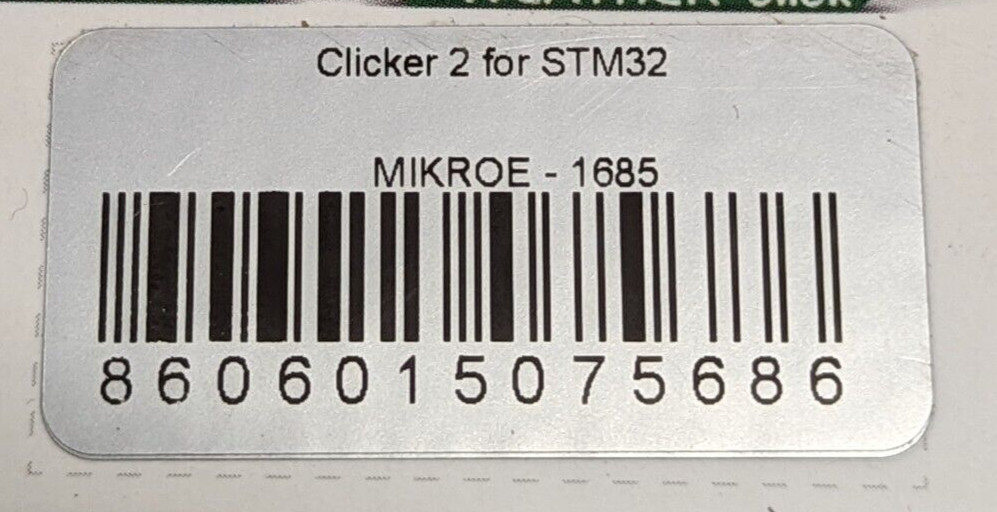 MikroElektronika Clicker 2 Seater Development Board STM32 MIKROE-1685 I2C USB