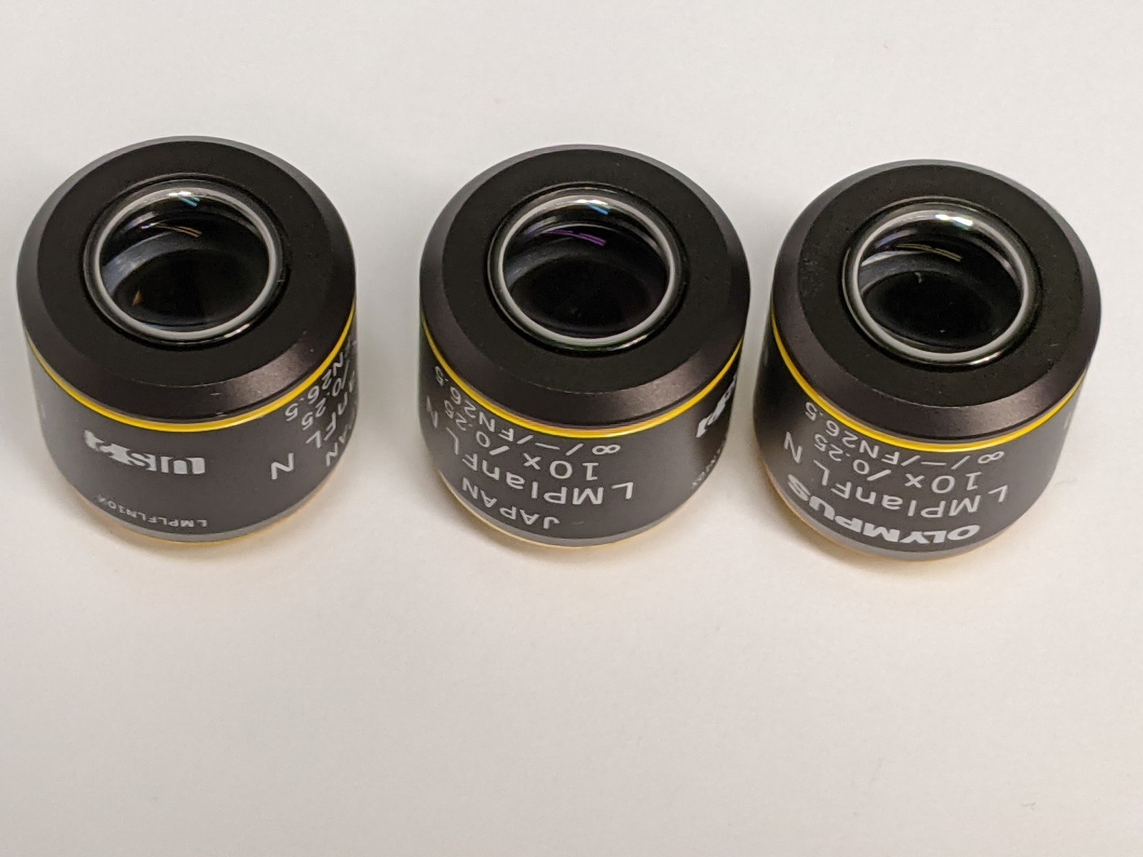 Olympus LMPLFLN10X LMPlanFL N 10X/0.25 UIS2 21mm LWD Microscope Objective