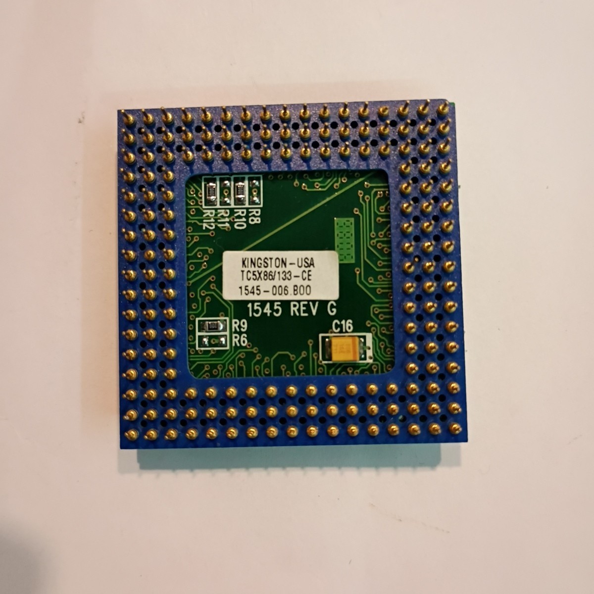 Kingston TurboChip TC5X86/133 486 Socket 3 Upgrade CPU 5X86 DX5 133MHz Vintage