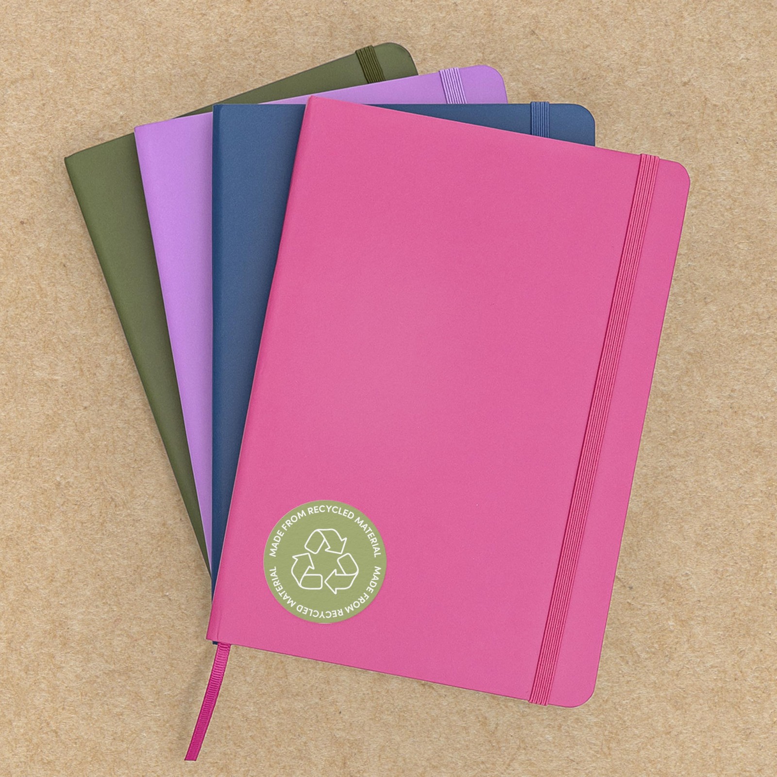 PAPERAGE Recycled Lined Journal Notebook, (Lilac), 160 Pages, Lined, Lilac