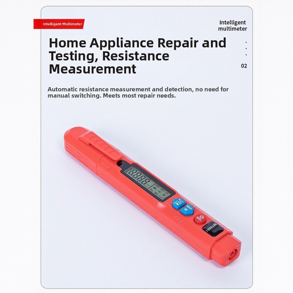 Pen Style Multimeter MY8901 with NCV Live Wire Detection and Diode Test