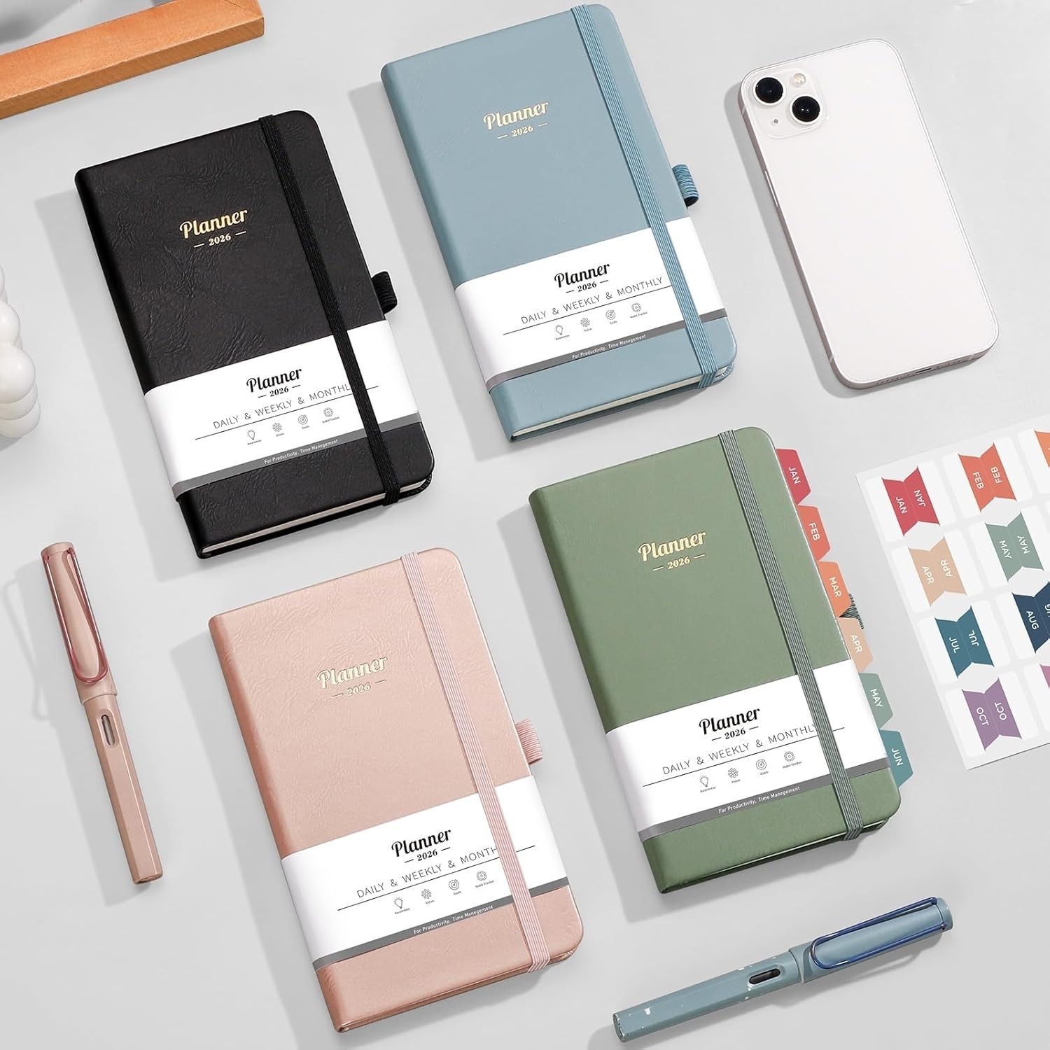 «Small Pocket Planner 2026-2027, Weekly and Monthly Calendar Planner, 15 Months,