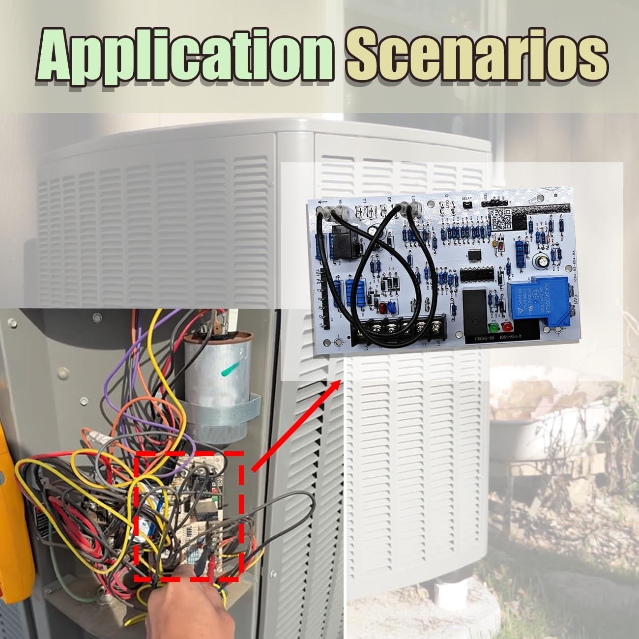 16V38 Defrost Control Board Replacement Heat Pump System Control Board Kit