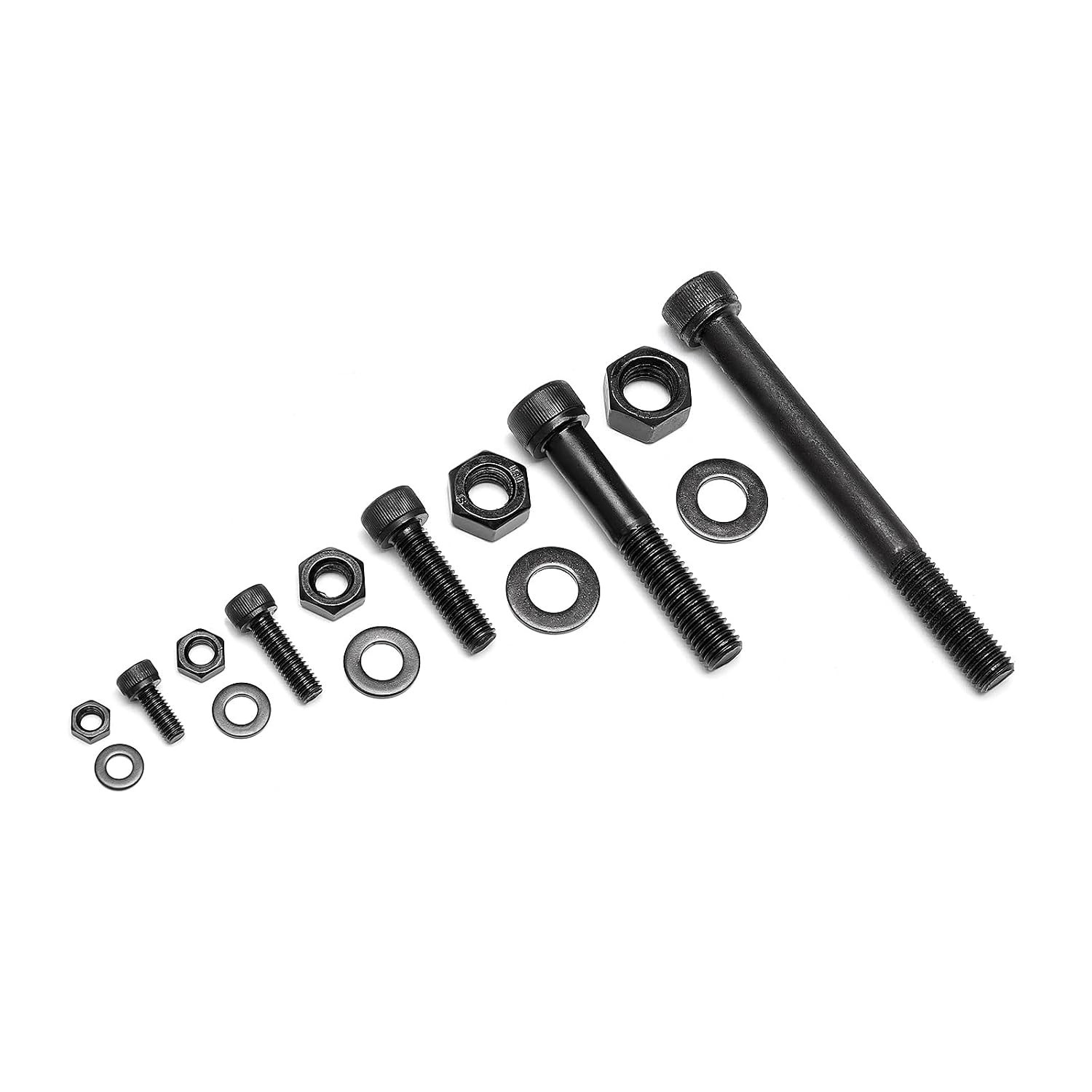 M5 M6 M8 M10 M12 Socket Cap Screws Set 434 Pieces Grade 12.9