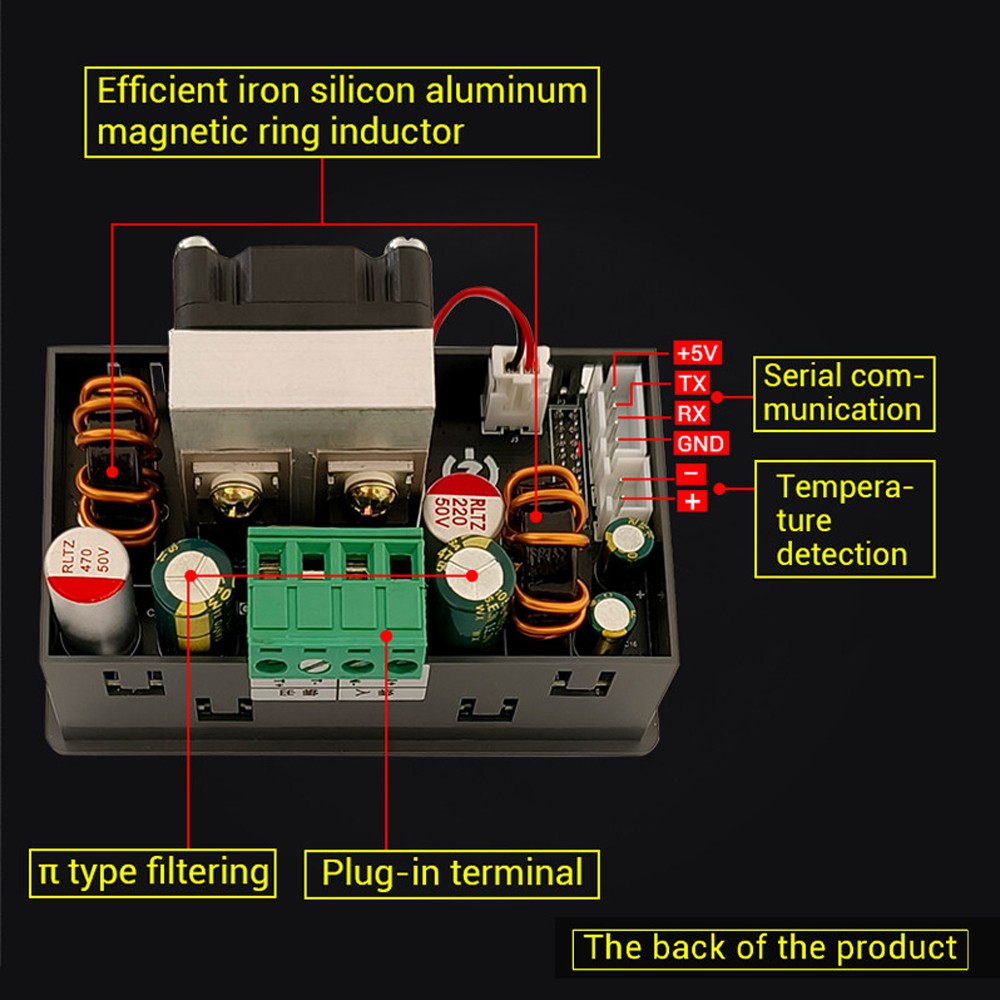SK150C CNC Buck-Boost DC Adjustable Voltage Regulator Power Supply Module 1.8-in